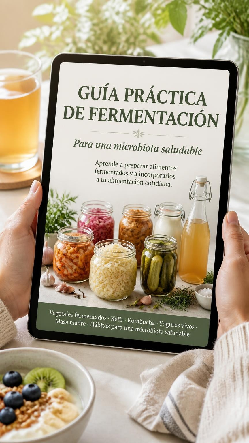 GUÍA PRÁCTICA DE FERMENTACIÓN para una microbiota saludable