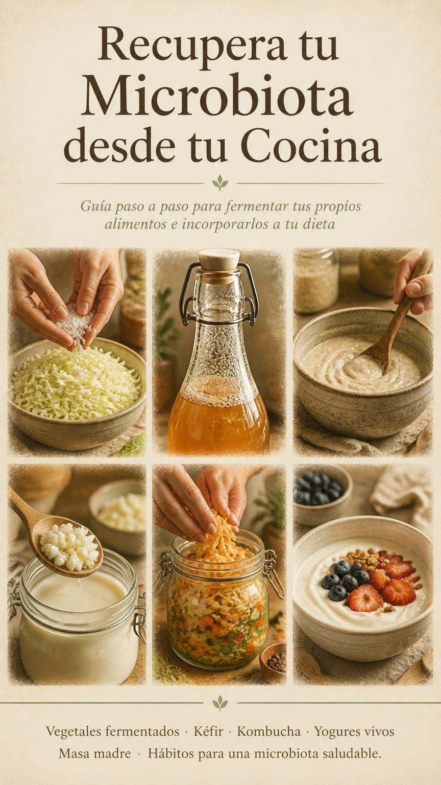 GUÍA PRÁCTICA DE FERMENTACIÓN para una microbiota saludable